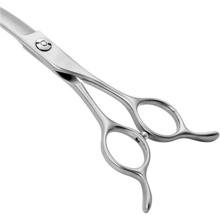 Професійна вигнута ножиці для грумінгу собак 7.0 дюймів (45°) з японської сталі 440C