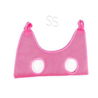 Набір для грумінгу домашніх тварин, гамак для грумінгу собак, маленький та середній розмір, червоний колір