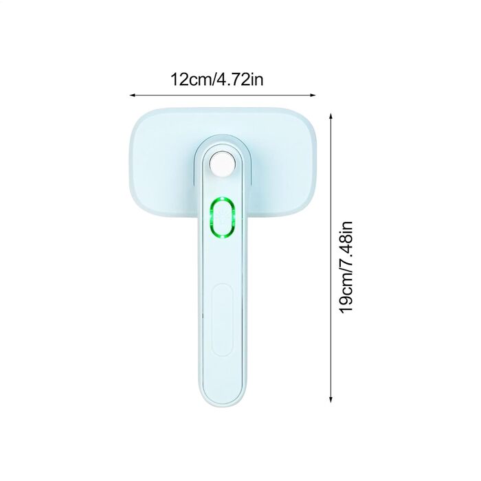 Щітка для собак Slicker відмінної якості - самоочисна, антистатична, для видалення підшерстка | Розплутування, масаж, вичісування