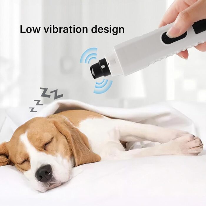 Електричний точильний верстат для нігтів домашніх тварин з подвійним світлом та LCD-дисплеєм, для точного підрізання нігтів, блакитний