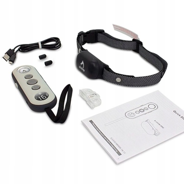 Навчальний електричний нашийник для собак з пультом керування, радіус 300м