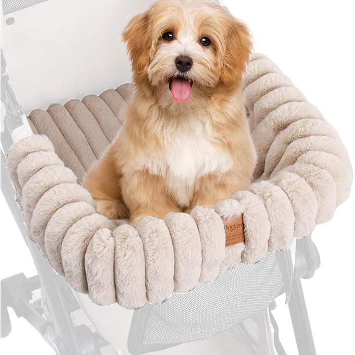 Підкладка для візка для собак/дітей - тепла, м'яка, миється | З магнітною застібкою для дому, подорожей, котів, цуценят, всередині та зовні