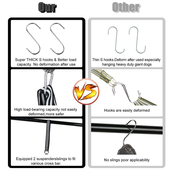 Набір для догляду за тваринами: гамак, обладнання для грумінгу собак та котів, чорний (L)