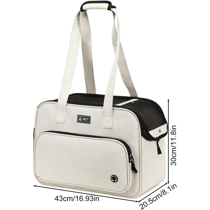 Транспортувальна сумка для собак і котів | Зручна переноска для тварин | Для подорожей, ветеринара, прогулянок